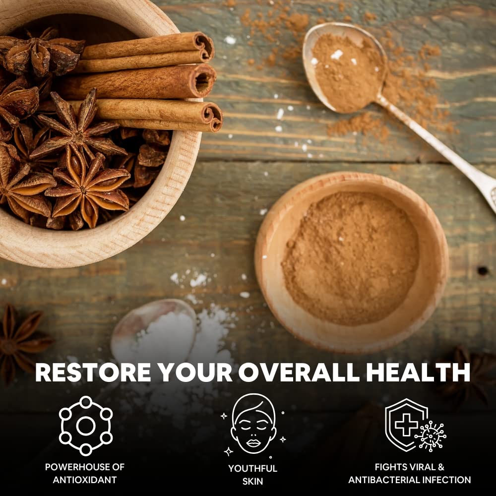 5:15PM Cinnamon Powder| Dalchini Powder |Cinnamon powder for weight loss| 100% Pure & Natural 100grams