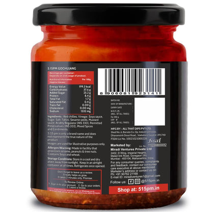 5:15 PM Gochujang Korean Paste 200Gm Korean Hot Chilli Paste Sweet Savoury and Spicy Red Chilli Pepper Paste – 200Gm