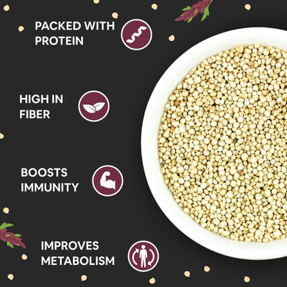 5:15PM Quinoa Seeds 1kg | 100% Organic White Quinoa Seeds |Healthy Cereal for Breakfast| Rich in Protein, Fibre and Calcium – 1kg