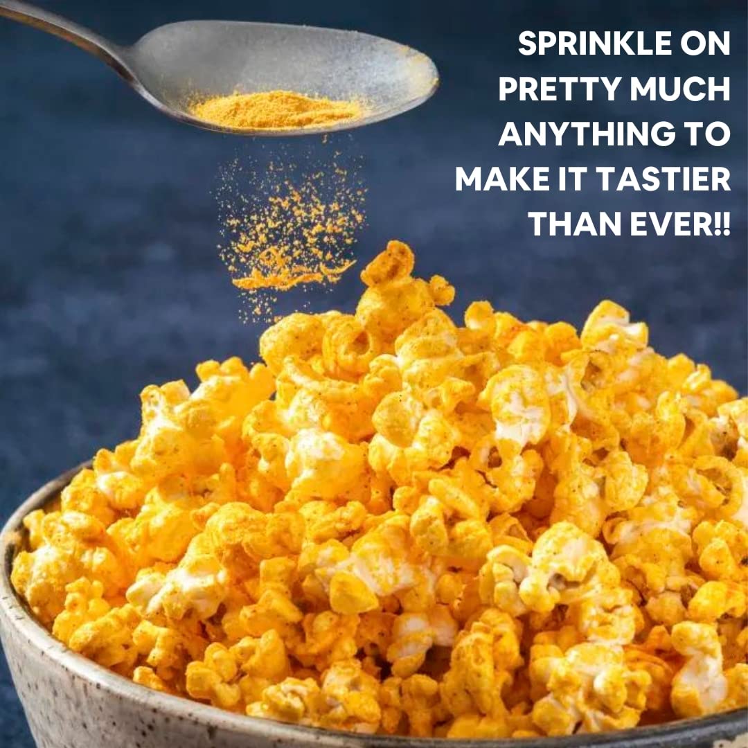 5:15PM Cheddar Cheese Powder Seasoning for Popcorn, Pasta, Pizza, Nachos, Fries, 100 g