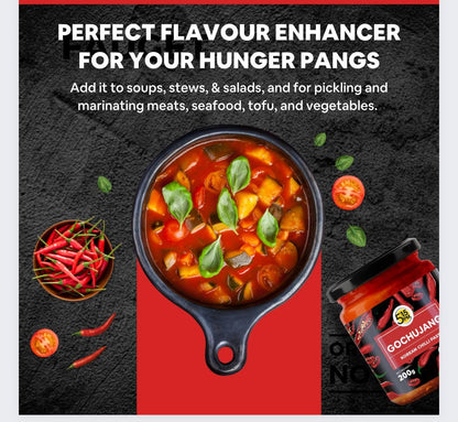 5:15 PM Gochujang Korean Paste 200Gm Korean Hot Chilli Paste Sweet Savoury and Spicy Red Chilli Pepper Paste – 200Gm