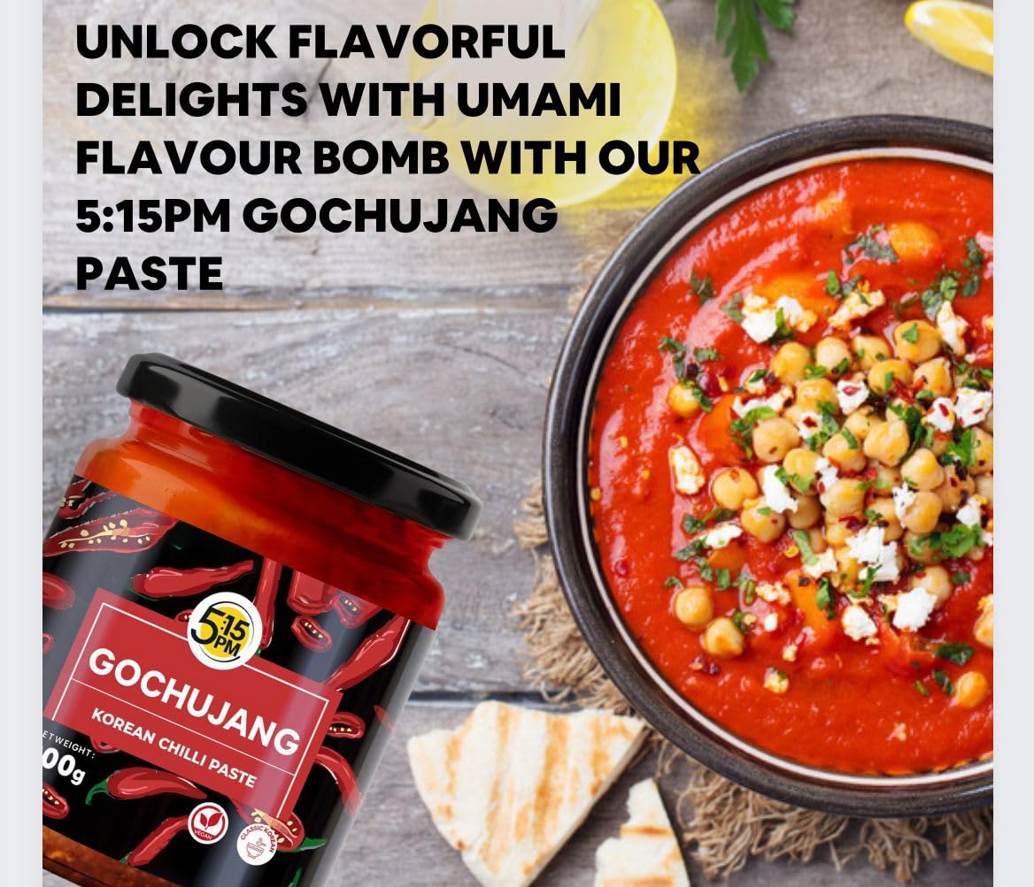 5:15 PM Gochujang Korean Paste 200Gm Korean Hot Chilli Paste Sweet Savoury and Spicy Red Chilli Pepper Paste – 200Gm